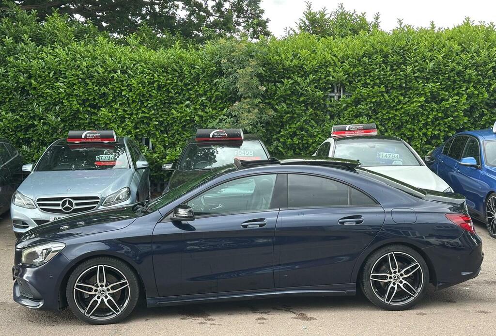 Mercedes-Benz CLA Class 2.1 Cla220d Amg Line Coupe 7G-dct Euro 6 Ss Blue #4