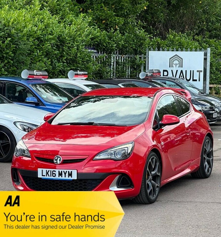Vauxhall Astra GTC Coupe 2.0T Vxr Euro 6 Ss 201616 Red