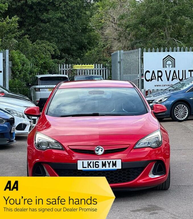 Vauxhall Astra GTC White #50