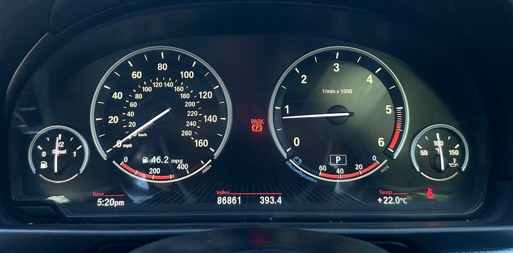 BMW 5 Series 2015 3.0 535D M Black #95