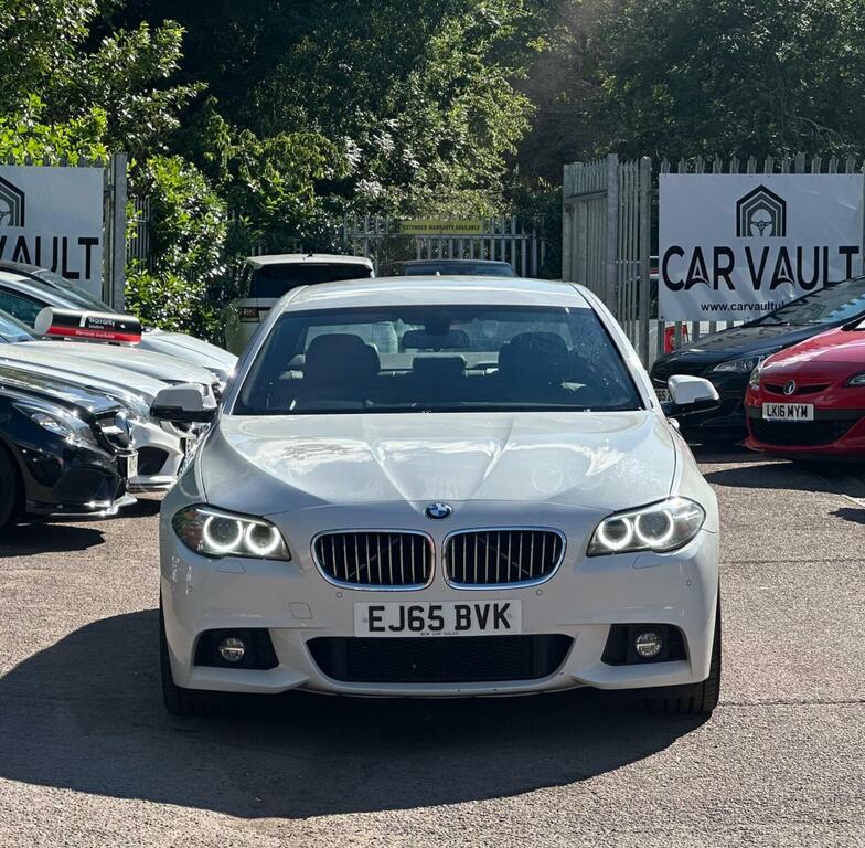 BMW 5 Series 2.0 520D M Sport Euro 6 Ss White #3