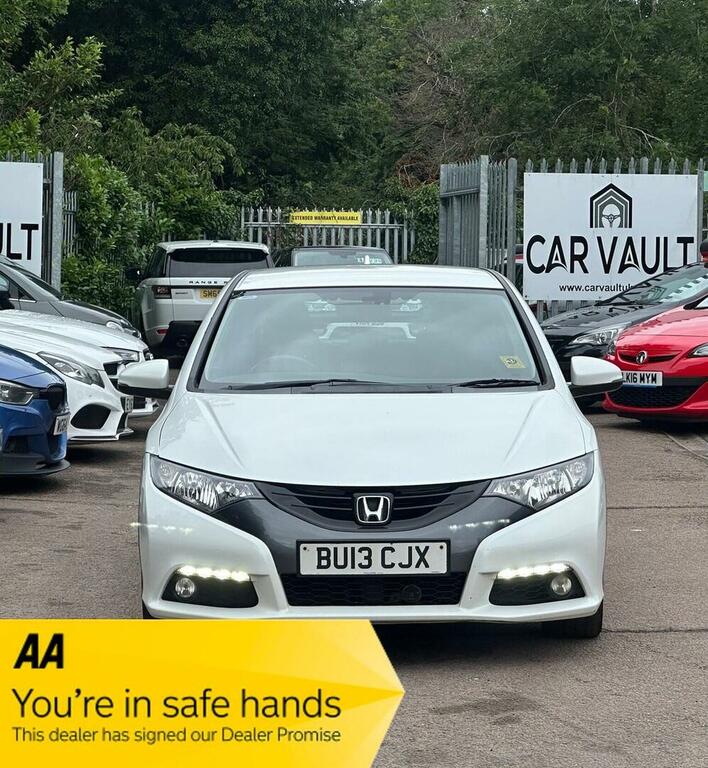 Honda Civic 1.6 I-dtec Es Euro 5 Ss White #3