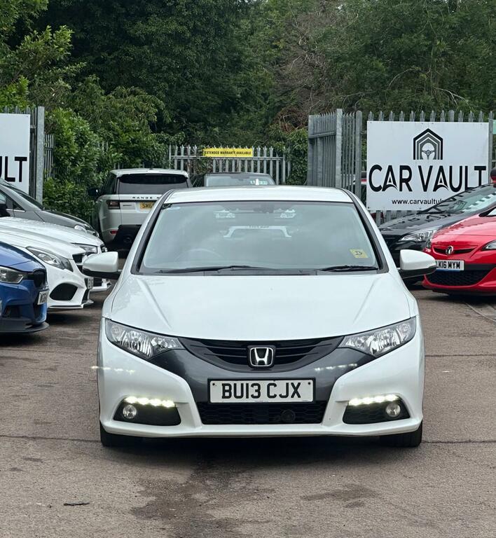 Honda Civic 1.6 I-dtec Es Euro 5 Ss White #2