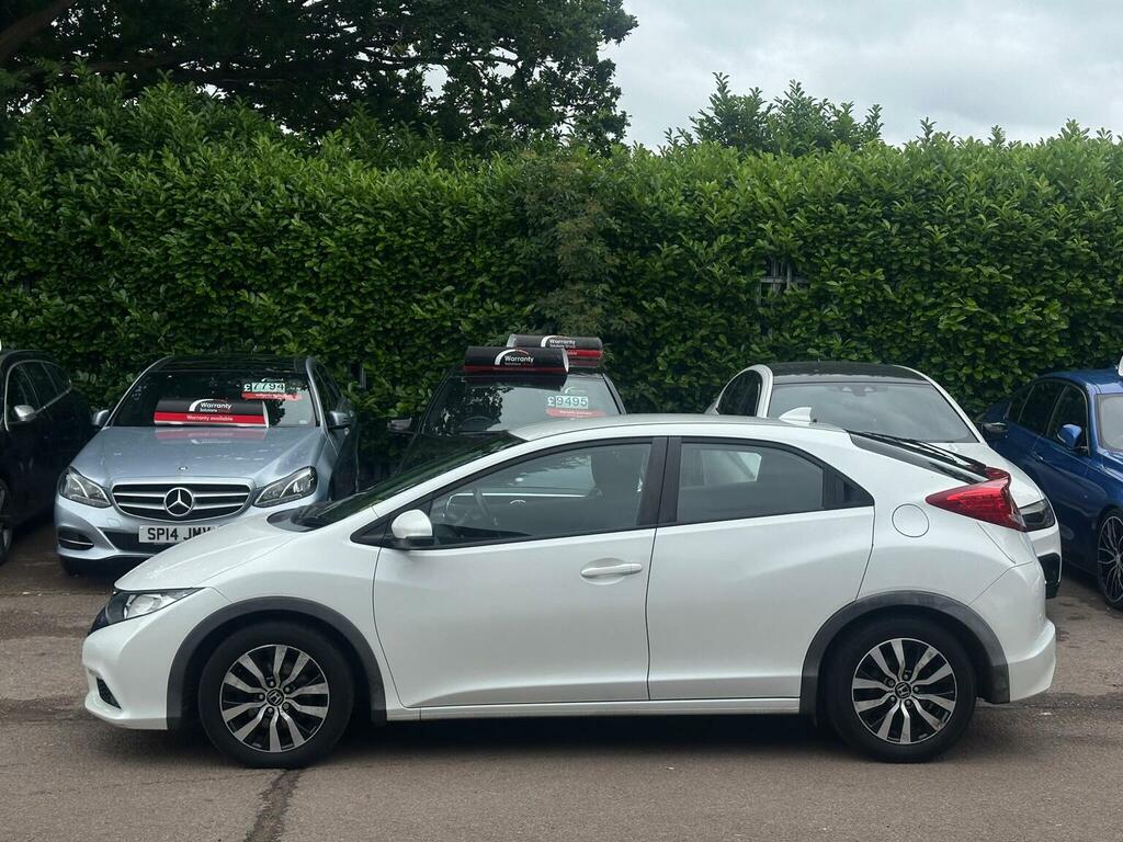Honda Civic 1.6 I-dtec Es Euro 5 Ss White #5