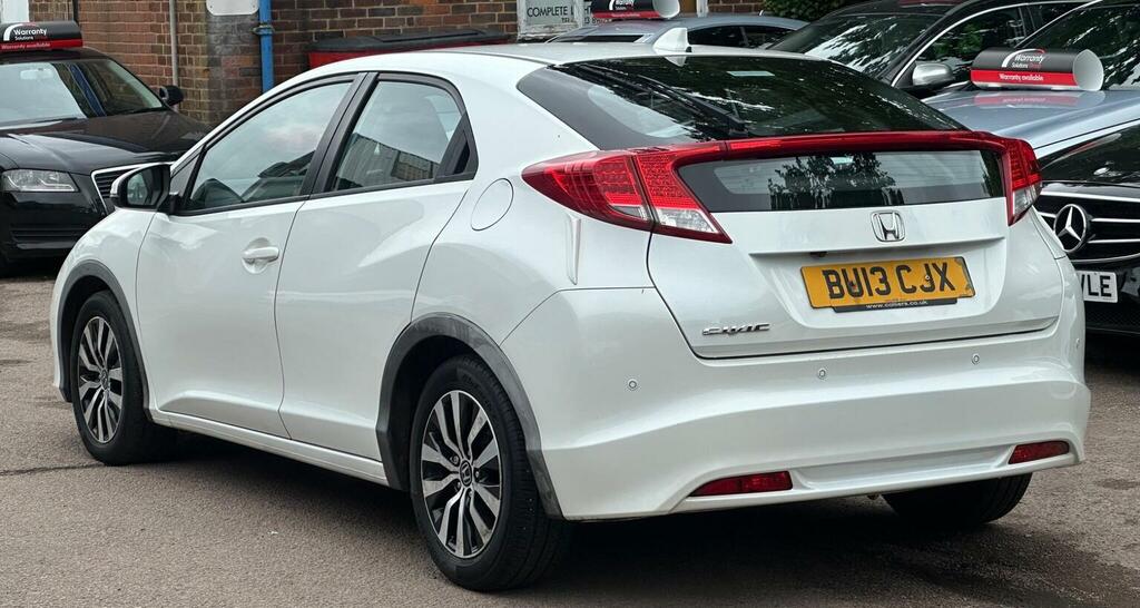 Honda Civic 1.6 I-dtec Es Euro 5 Ss White #6