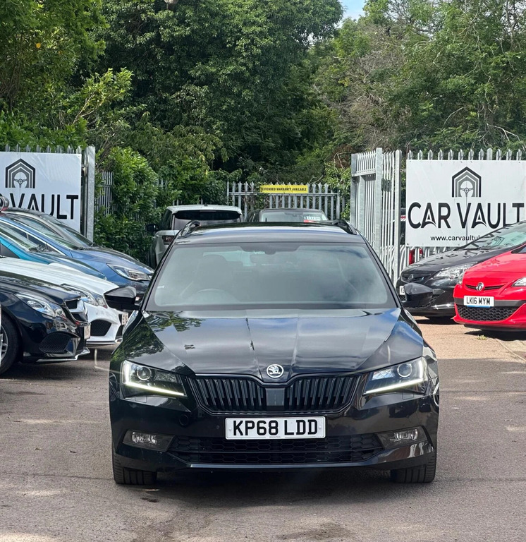 Skoda Superb 2.0 Tdi Sportline Dsg Euro 6 Ss Black #2