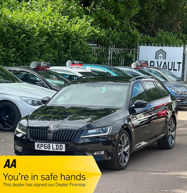 Skoda Superb 2.0 Tdi Sportline Dsg Euro 6 Ss Black