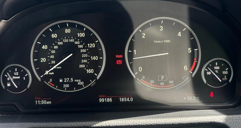 BMW 5 Series Gran Turismo Hatchback 3.0 530D Se Gt 2011 Grey #40