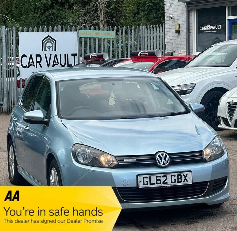 Volkswagen Golf Hatchback 1.6 Tdi Bluemotion Euro 5 Ss 201 Blue #3