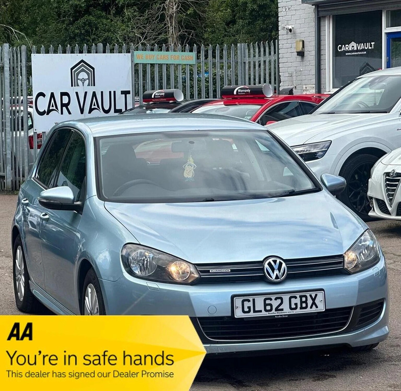 Volkswagen Golf 1.6 Tdi Bluemotion Euro 5 Ss Blue #3