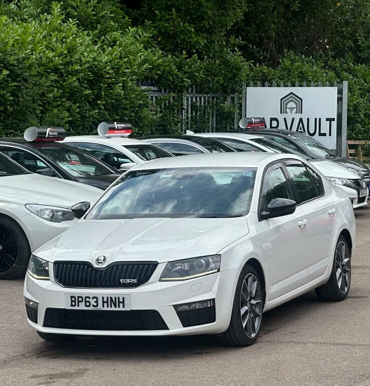Skoda Octavia 2.0 Tdi Vrs Euro 5 Ss White #4
