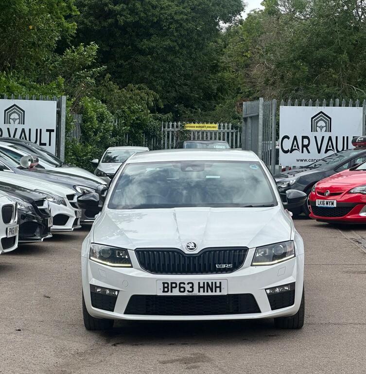 Skoda Octavia 2.0 Tdi Vrs Euro 5 Ss White #3