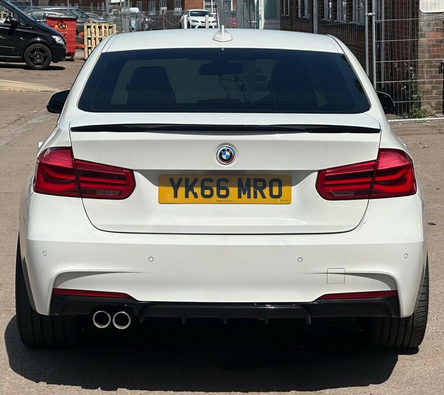 BMW 3 Series Saloon 3.0 335D M Sport Xdrive Euro 6 Ss 4 YK66MRO White #6