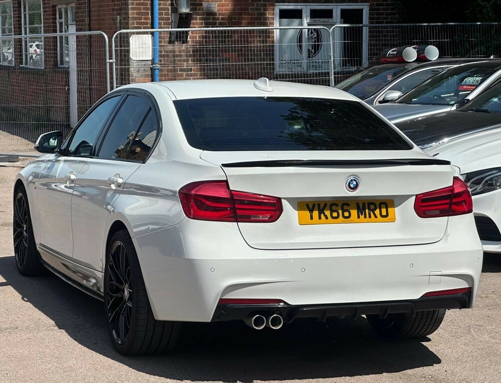 BMW 3 Series Saloon 3.0 335D M Sport Xdrive Euro 6 Ss 4 YK66MRO White #5
