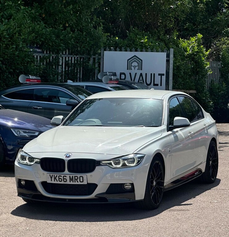 BMW 3 Series Saloon 3.0 335D M Sport Xdrive Euro 6 Ss 4 YK66MRO White #3