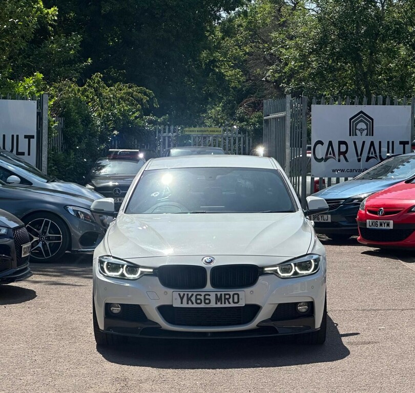 BMW 3 Series Saloon 3.0 335D M Sport Xdrive Euro 6 Ss 4 YK66MRO White #2