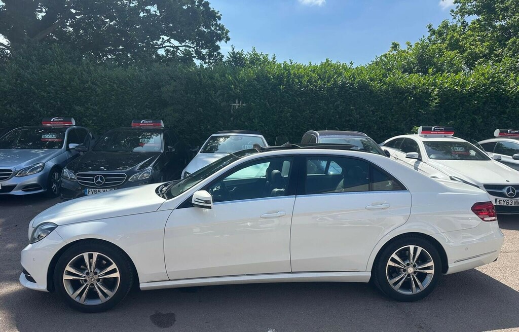 Mercedes-Benz E Class 2.1 E220 Cdi Se G-tronic Euro 5 Ss White #5