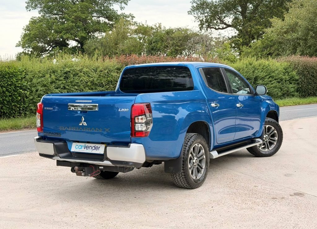 Mitsubishi L200 2.2L Dc Barbarian X Blue #4