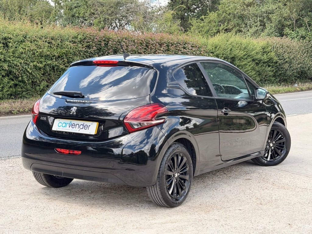 Peugeot 208 1.2L Black Edition VK18PXB Black #3