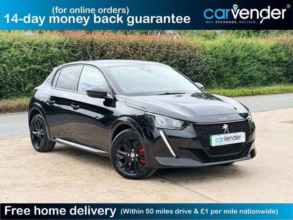 Peugeot e-208 Hatchback Black