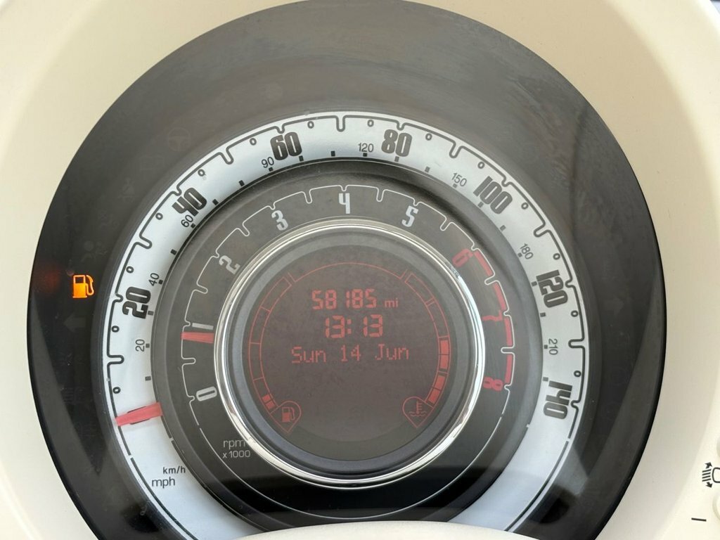 Fiat 500 Lounge Beige #14
