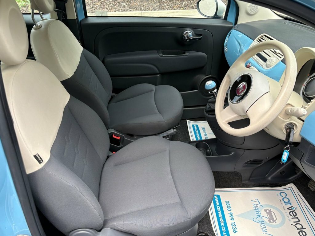 Fiat 500 Lounge Beige #18