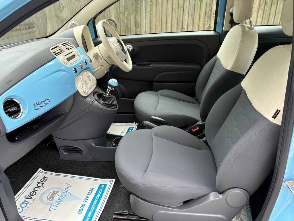 Fiat 500 Lounge Beige #17