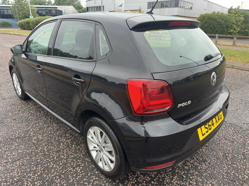 Volkswagen Polo 1.2 Tsi Bluemotion Tech Se 2015 LS64XAG Black #4