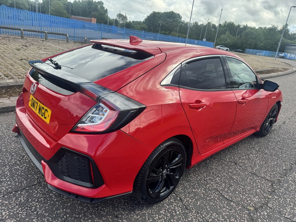 Honda Civic 1.0 Vtec Turbo Sr Red #6