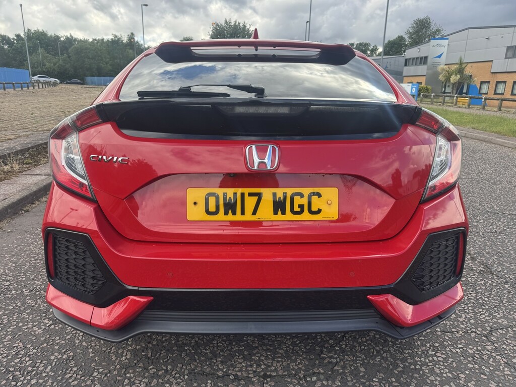 Honda Civic 1.0 Vtec Turbo Sr Red #5