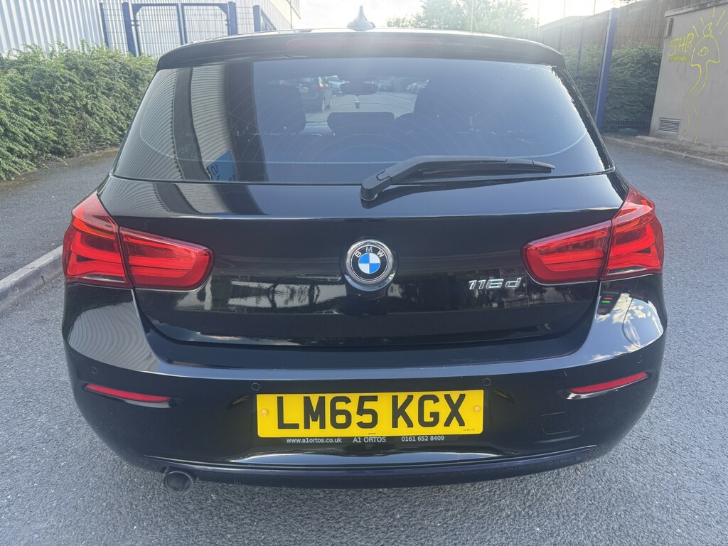 BMW 1 Series 116D Efficientdynamics Plus Black #6