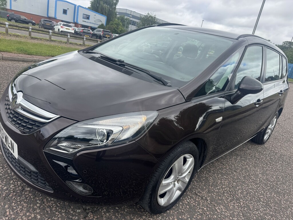 Vauxhall Zafira Tourer 1.4 T 16V Exclusiv 2013 Brown #2