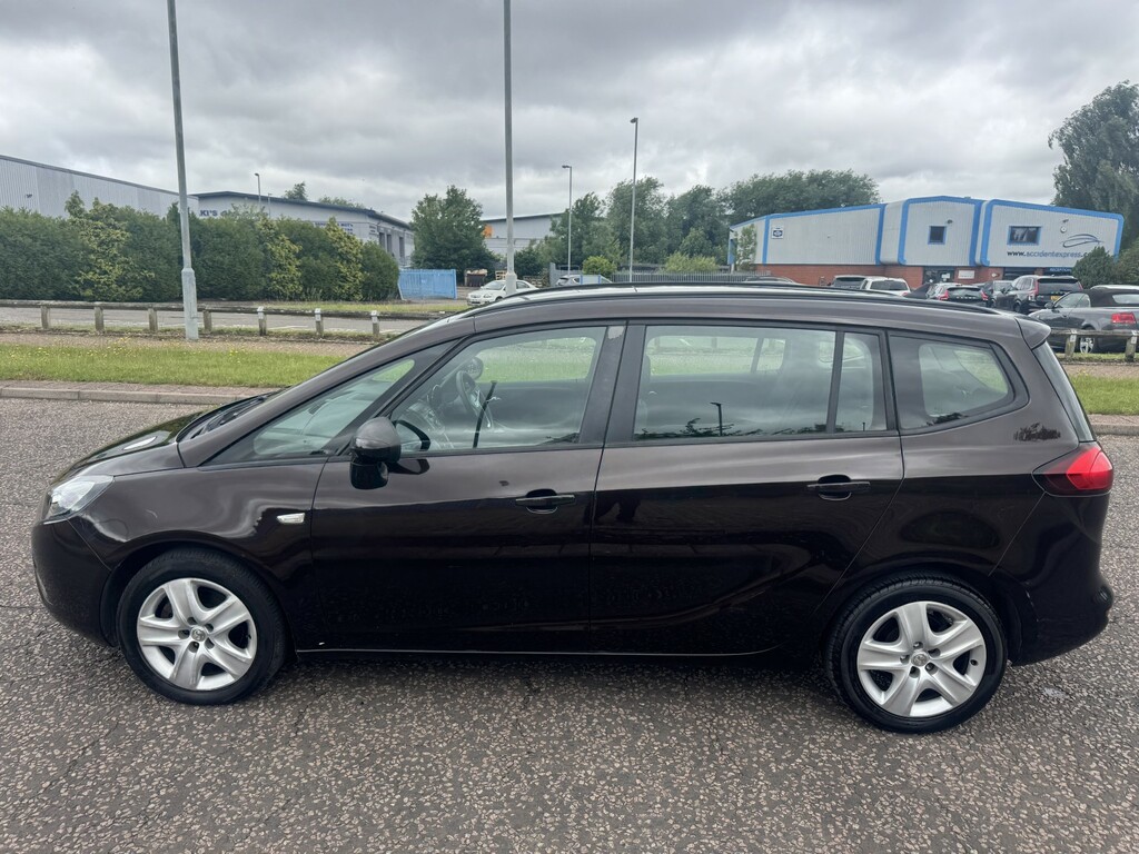 Vauxhall Zafira Tourer 1.4 T 16V Exclusiv 2013 Brown #3