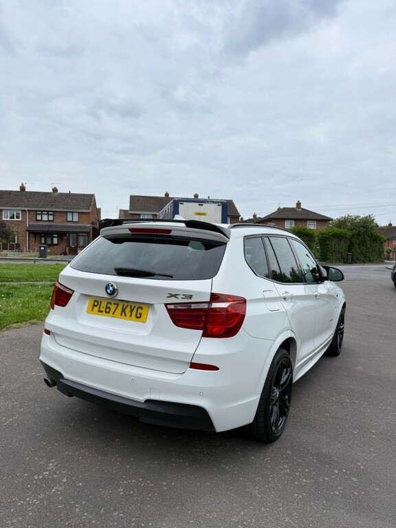 BMW X3 2.0 X3 Xdrive20d M Sport White #3