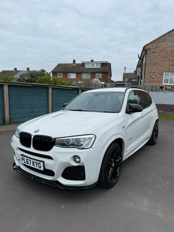 BMW X3 2.0 X3 Xdrive20d M Sport White #2