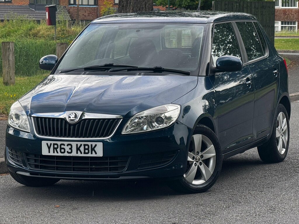 Skoda Fabia 1.6 Tdi Se Euro 5 YR63KBK Blue #6