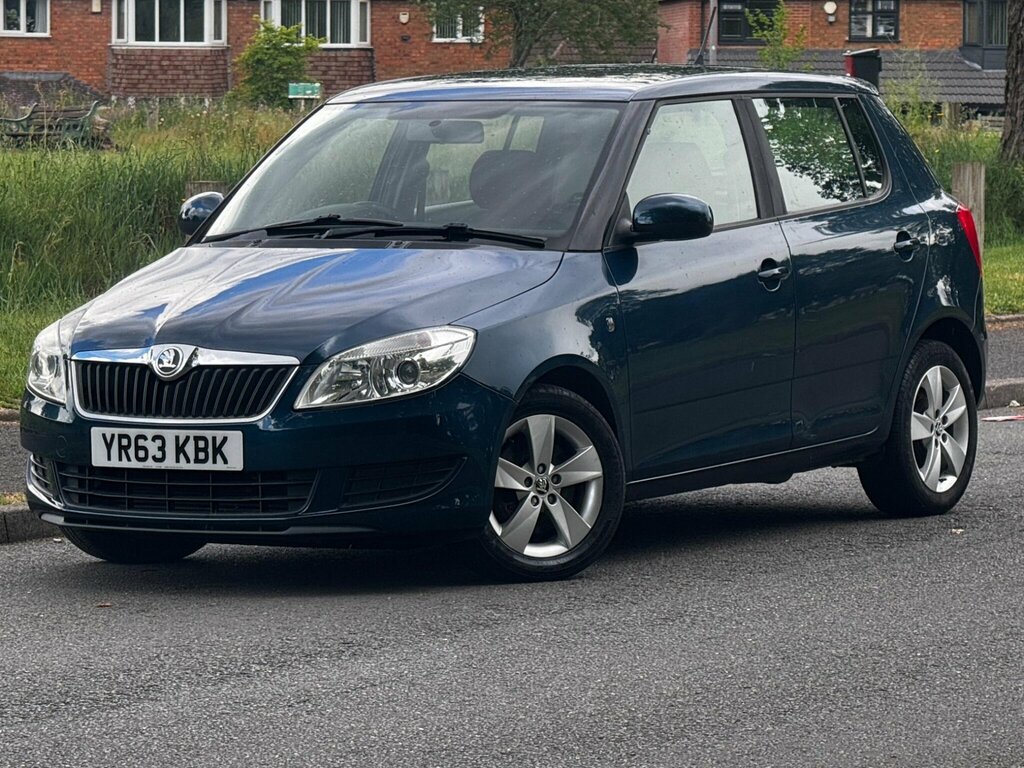 Skoda Fabia 1.6 Tdi Se Euro 5 YR63KBK Blue #2