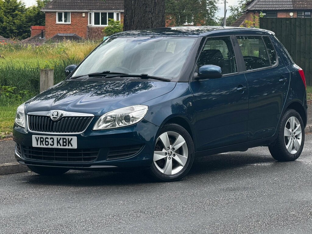 Skoda Fabia 1.6 Tdi Se Euro 5 YR63KBK Blue #5
