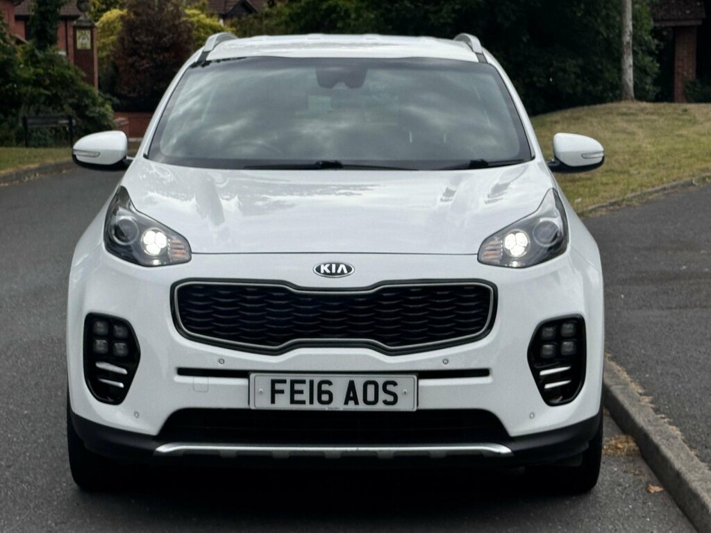 Kia Sportage 2.0 Crdi Gt-line Awd Euro 6 FE16AOS White #6