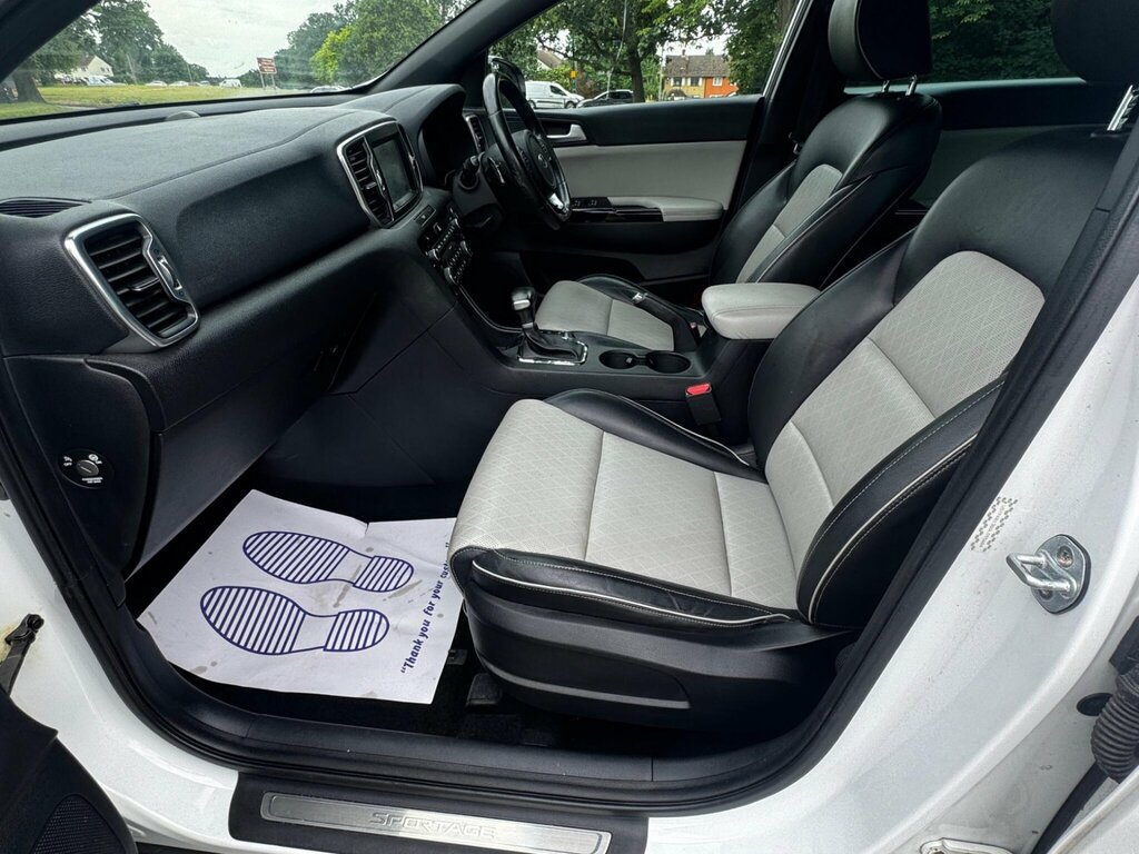 Kia Sportage 2.0 Crdi Gt-line Awd Euro 6 FE16AOS White #2