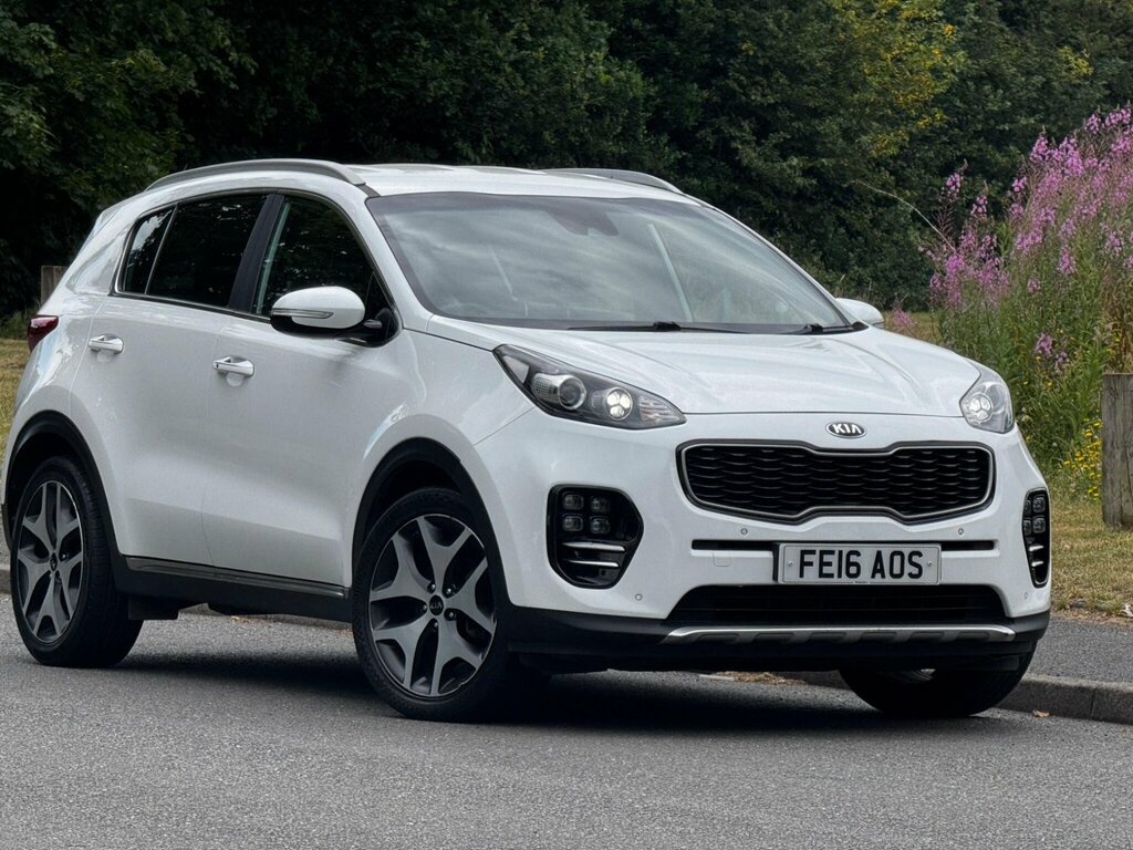 Kia Sportage 2.0 Crdi Gt-line Awd Euro 6 FE16AOS White #5
