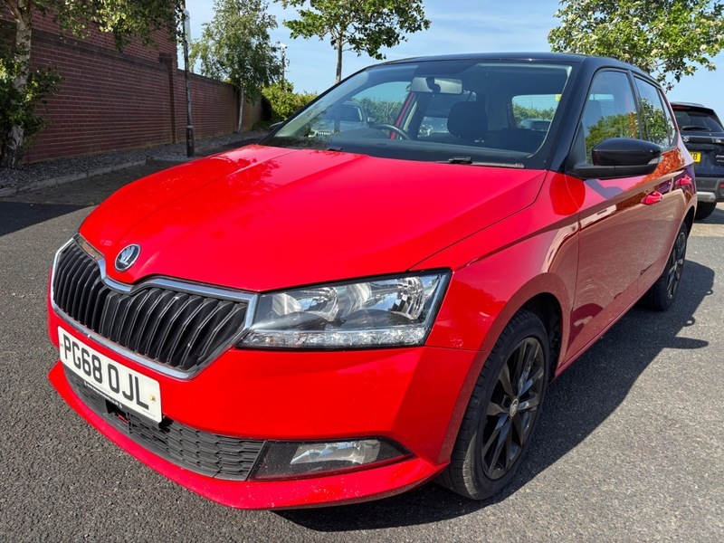 Skoda Fabia Colour Edition Mpi PG68OJL Red #2