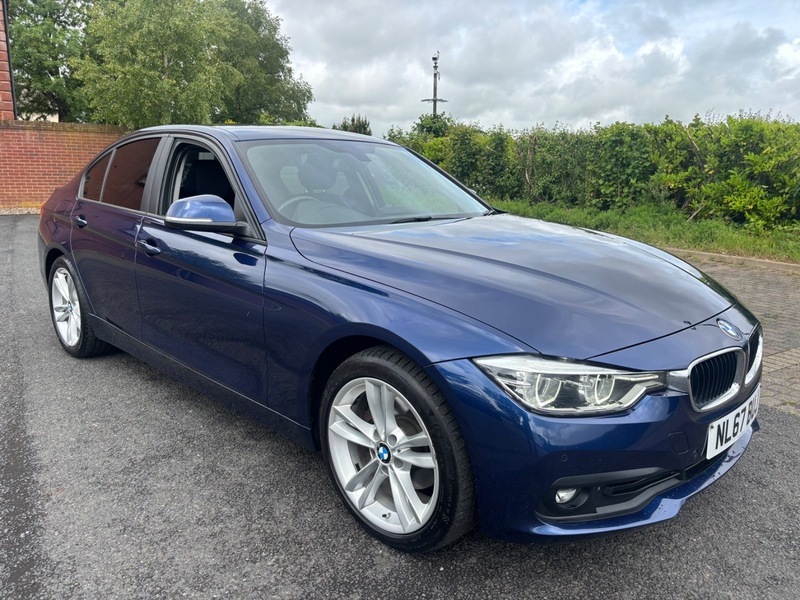BMW 3 Series 320D Se NL67BUJ Blue #3