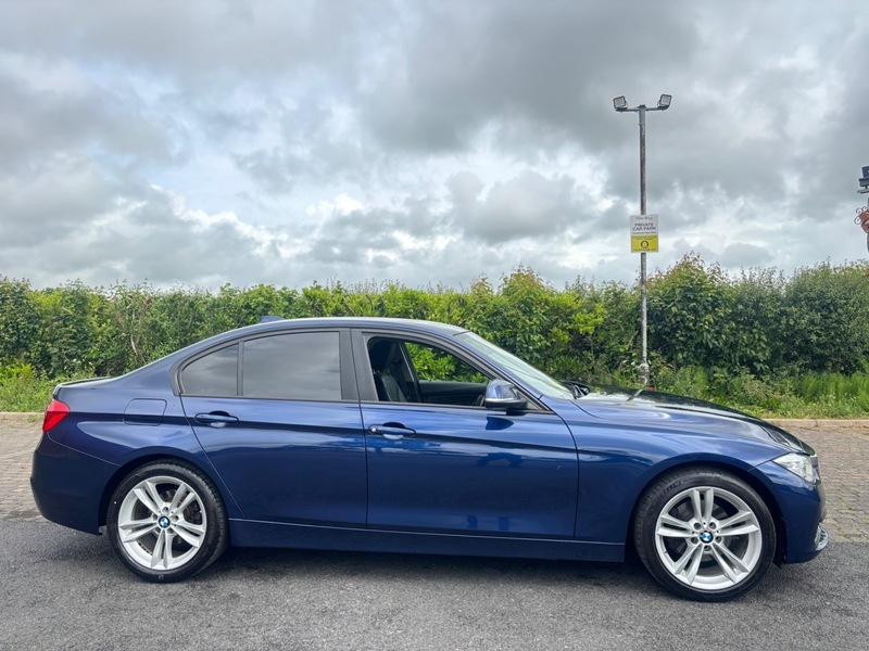 BMW 3 Series 320D Se NL67BUJ Blue #5