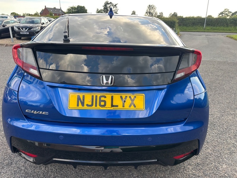 Honda Civic I-dtec Se Plus Blue #6