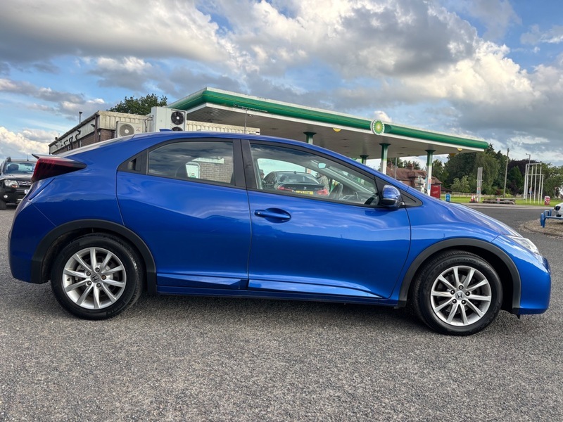Honda Civic I-dtec Se Plus Blue #4
