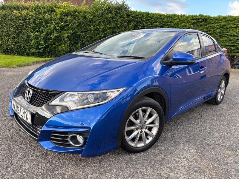 Honda Civic I-dtec Se Plus Blue #2