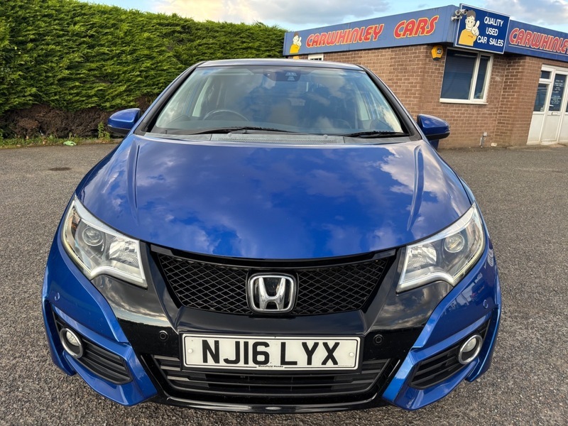 Honda Civic I-dtec Se Plus Blue #3