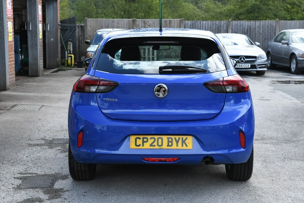Vauxhall Corsa 1.2 Turbo Se Nav Premium CP20BYK Blue #5