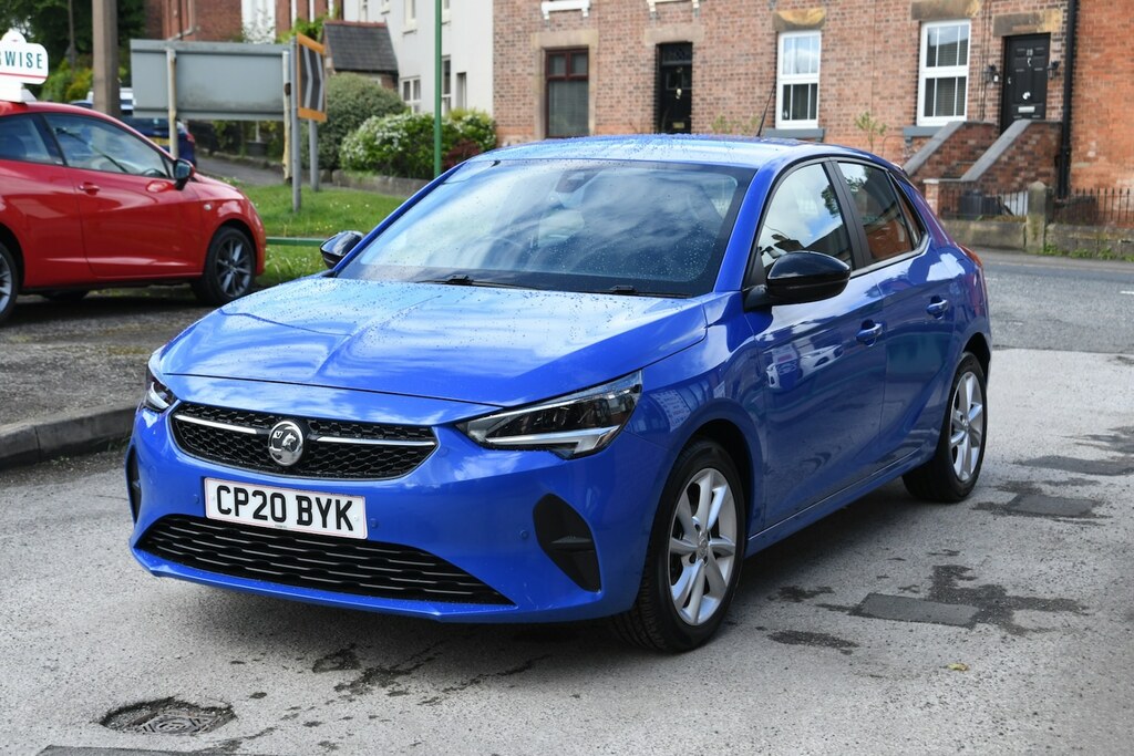 Vauxhall Corsa 1.2 Turbo Se Nav Premium CP20BYK Blue #3